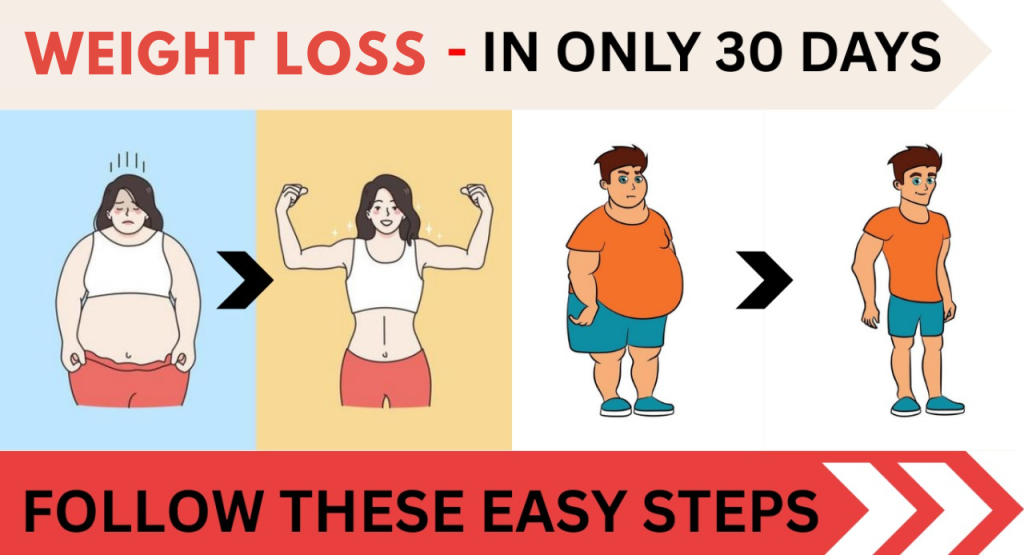 Current image: Easy ways to weight loss in 30 days 30 दिनों में वजन घटाने के आसान तरीके